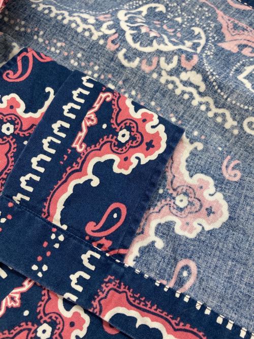 POLO RALPH LAUREN（ポロ・ラルフローレン）POLO RALPH LAUREN (ポロ・ラルフローレン) オープンカラーシャツ ネイビー サイズ:Mの古着・服飾アイテム