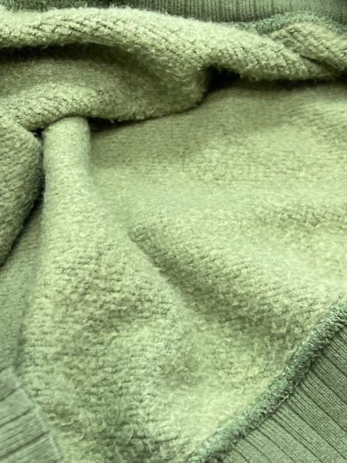 HUMAN MADE（ヒューマンメイド）HUMAN MADE (ヒューマンメイド) CROPPED MILLITARY SWEATSHIRT オリーブ サイズ:Lの古着・服飾アイテム