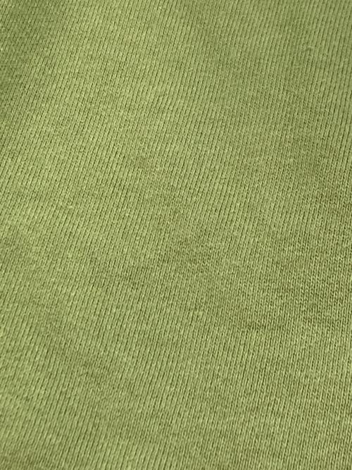 HUMAN MADE（ヒューマンメイド）HUMAN MADE (ヒューマンメイド) CROPPED MILLITARY SWEATSHIRT オリーブ サイズ:Lの古着・服飾アイテム