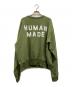 HUMAN MADE (ヒューマンメイド) CROPPED MILLITARY SWEATSHIRT オリーブ サイズ:L：17000円
