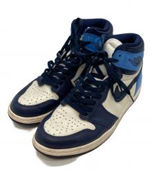 NIKE（ナイキ）の古着「AIR JORDAN1 RETRO HIGH OG OBSIDIAN UNIVERSITY BLUE」｜ブルー