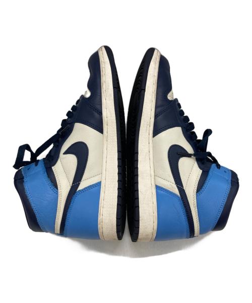 NIKE（ナイキ）NIKE (ナイキ) AIR JORDAN1 RETRO HIGH OG OBSIDIAN UNIVERSITY BLUE ブルー サイズ:27㎝の古着・服飾アイテム