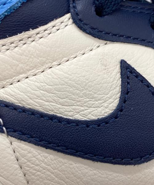 NIKE（ナイキ）NIKE (ナイキ) AIR JORDAN1 RETRO HIGH OG OBSIDIAN UNIVERSITY BLUE ブルー サイズ:27㎝の古着・服飾アイテム