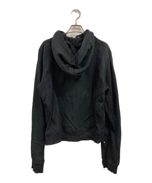 jent louis（ジェントルイス）jent louis (ジェントルイス) zip hoodie ブラック サイズ:Mの古着・服飾アイテム