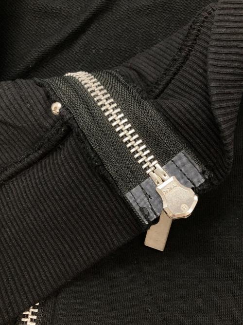 jent louis（ジェントルイス）jent louis (ジェントルイス) zip hoodie ブラック サイズ:Mの古着・服飾アイテム