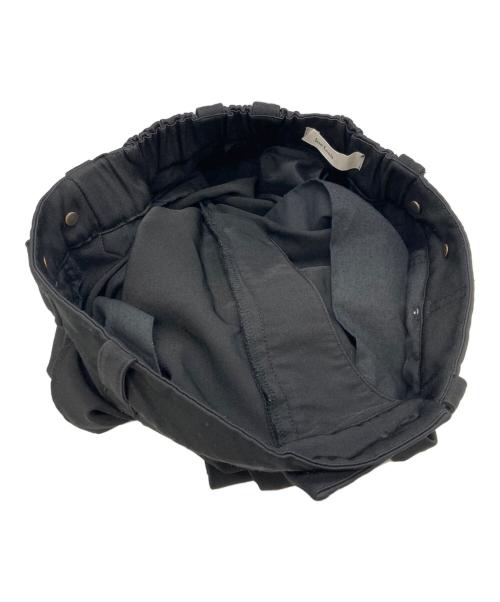 jent louis（ジェントルイス）jent louis (ジェントルイス) フレアスラックス ブラック サイズ:Mの古着・服飾アイテム