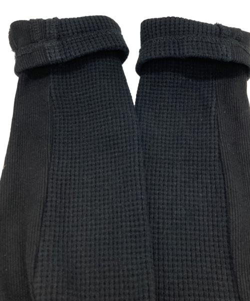 jent louis（ジェントルイス）JENT LOUIS (ジェントルイス) Thermal Zip Long Sleeve ブラック サイズ:Sの古着・服飾アイテム