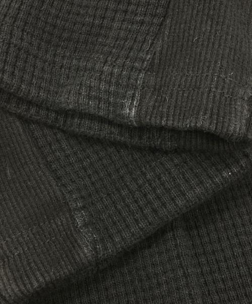 jent louis（ジェントルイス）JENT LOUIS (ジェントルイス) Thermal Zip Long Sleeve ブラック サイズ:Sの古着・服飾アイテム