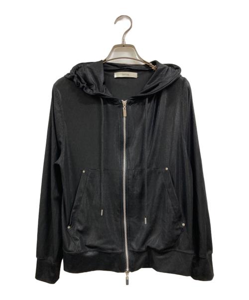jent louis（ジェントルイス）jent louis (ジェントルイス) Brightful Zip Hoodie ブラック サイズ:Ｍの古着・服飾アイテム