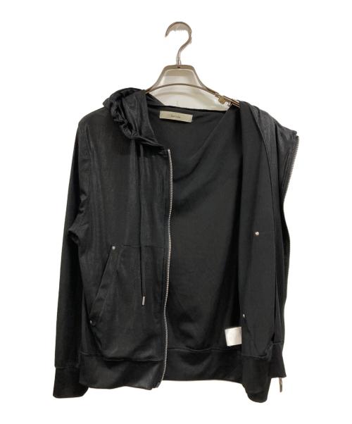 jent louis（ジェントルイス）jent louis (ジェントルイス) Brightful Zip Hoodie ブラック サイズ:Ｍの古着・服飾アイテム