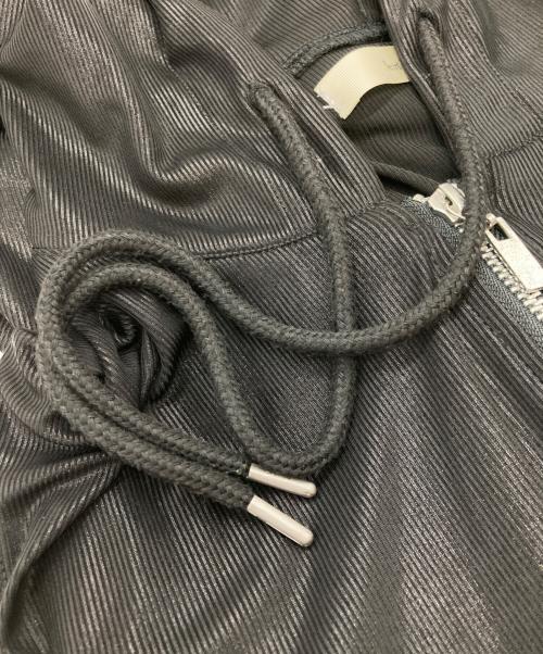 jent louis（ジェントルイス）jent louis (ジェントルイス) Brightful Zip Hoodie ブラック サイズ:Ｍの古着・服飾アイテム