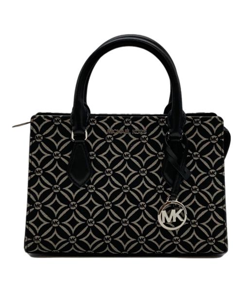 MICHAEL KORS（マイケルコース）MICHAEL KORS (マイケルコース) ハンドバッグ ブラックの古着・服飾アイテム