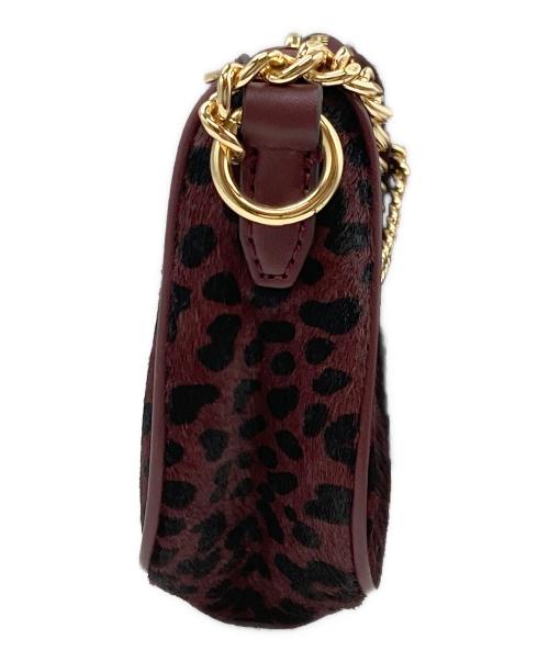 MICHAEL KORS（マイケルコース）MICHAEL KORS (マイケルコース) ショルダーバッグ ワインレッドの古着・服飾アイテム