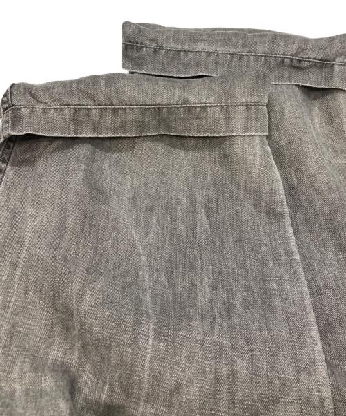 orSlow（オアスロウ）orSlow (オアスロウ) リネンベイカーパンツ グレー サイズ:Mの古着・服飾アイテム