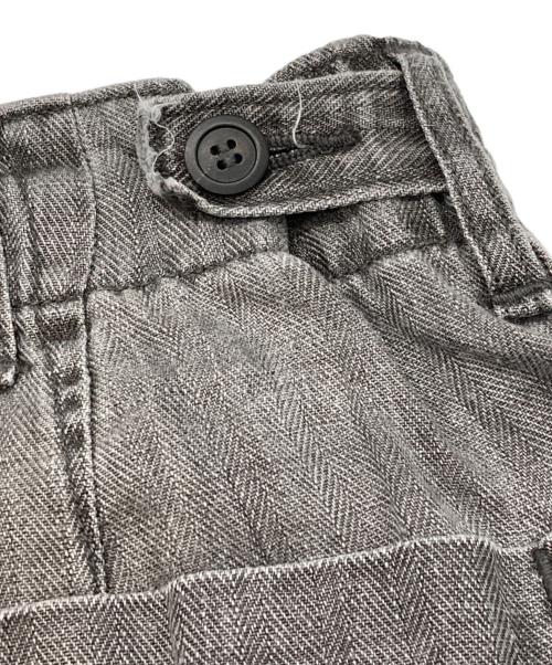 orSlow（オアスロウ）orSlow (オアスロウ) リネンベイカーパンツ グレー サイズ:Mの古着・服飾アイテム