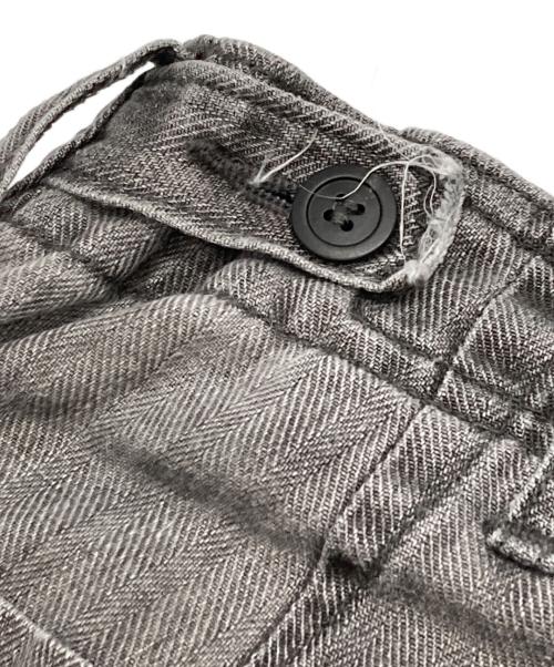 orSlow（オアスロウ）orSlow (オアスロウ) リネンベイカーパンツ グレー サイズ:Mの古着・服飾アイテム