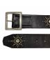 THE FLAT HEAD (ザ・フラットヘッド) スタッズベルト ブラウン サイズ:35：23000円