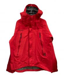 MAMMUT（マムート）の古着「Masao Light 2.0 HS フーデッド ジャケット」｜レッド