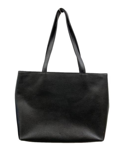 HushTug（ハッシュタグ）HUSHTUG (ハッシュタグ) レザートートバッグ ブラックの古着・服飾アイテム