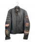 HARLEY-DAVIDSON（ハーレーダビッドソン）の古着「シングルライダースジャケット」｜ブラック