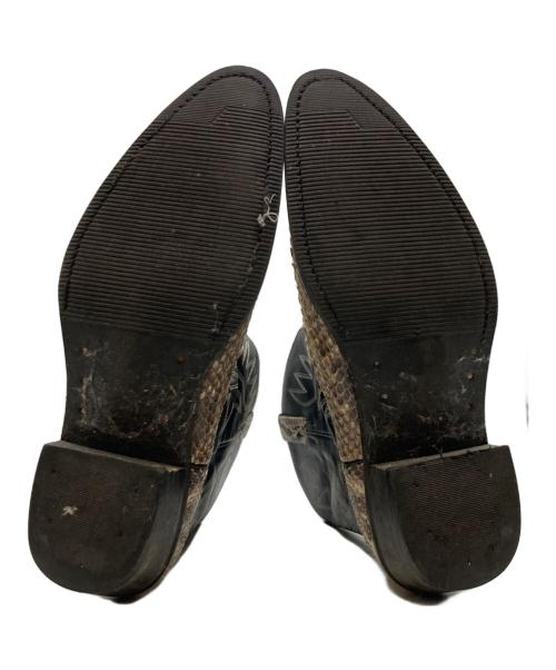 SHOES PARK SALON（シューズパークサロン）SHOES PARK SALON (シューズパークサロン) ウェスタンブーツ ブラック サイズ:不明の古着・服飾アイテム