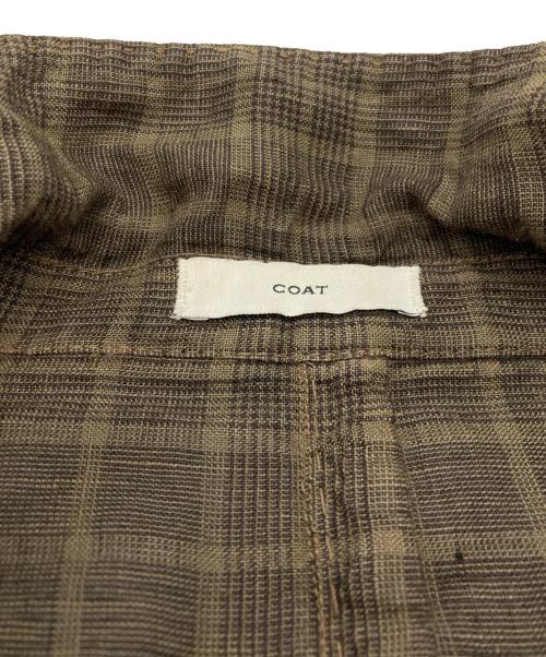 BOGLIOLI（ボリオリ）BOGLIOLI (ボリオリ) COATテーラードジャケット ブラウン サイズ:48の古着・服飾アイテム