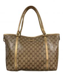 GUCCI（グッチ）の古着「GGスプリームトートバッグ」｜ベージュ
