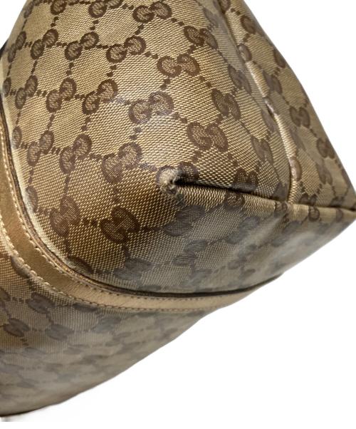 GUCCI（グッチ）GUCCI (グッチ) GGスプリームトートバッグ ベージュの古着・服飾アイテム