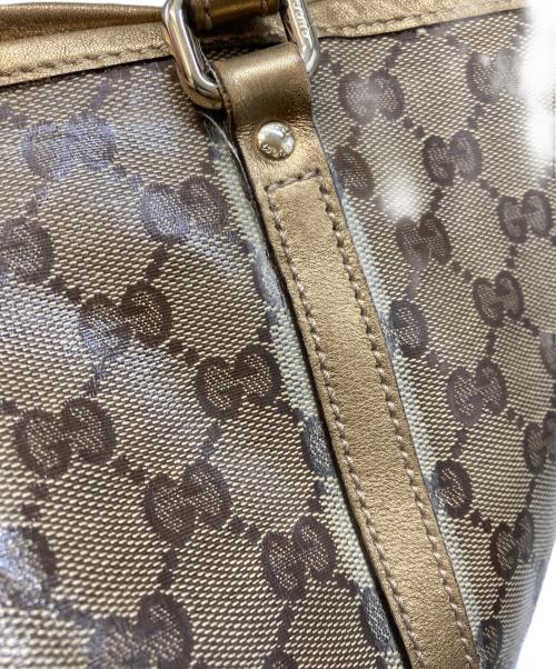 GUCCI（グッチ）GUCCI (グッチ) GGスプリームトートバッグ ベージュの古着・服飾アイテム
