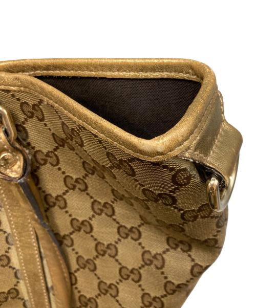 GUCCI（グッチ）GUCCI (グッチ) GGスプリームトートバッグ ベージュの古着・服飾アイテム