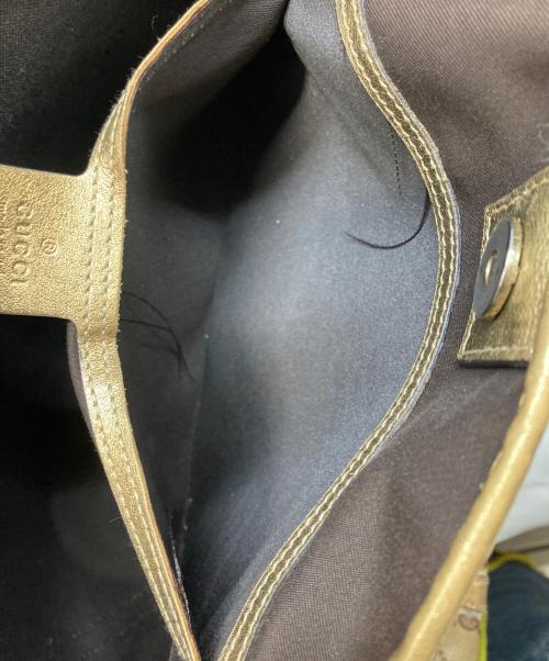 GUCCI（グッチ）GUCCI (グッチ) GGスプリームトートバッグ ベージュの古着・服飾アイテム