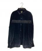Needlesニードルズ）の古着「Fringe One-Up Shirt」｜ブラック