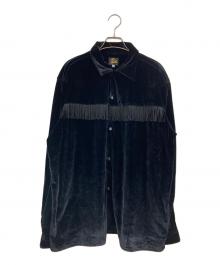 Needles（ニードルズ）の古着「Fringe One-Up Shirt」｜ブラック
