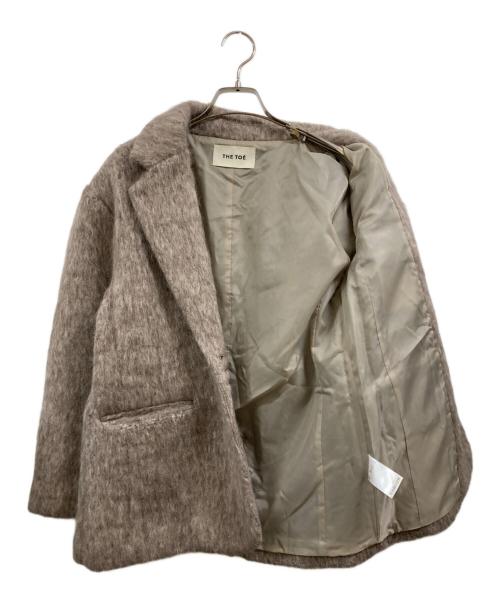 THE TOE（ザ・トゥー）THE TOE (ザ・トゥー) Chamonix shaggy jacket ベージュ サイズ:Sの古着・服飾アイテム