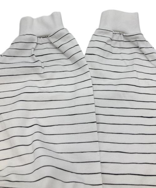 SEESEE（シーシー）SEESEE (シーシー) Stripes For Creative (ストライプ フォー クリエイティブ) YES GOOD MARKET (イエス グッド マーケット) ボーダーカットソー ホワイト サイズ:Lの古着・服飾アイテム