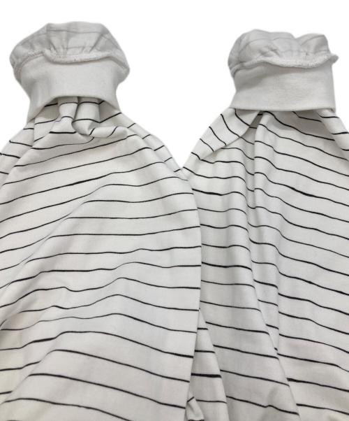 SEESEE（シーシー）SEESEE (シーシー) Stripes For Creative (ストライプ フォー クリエイティブ) YES GOOD MARKET (イエス グッド マーケット) ボーダーカットソー ホワイト サイズ:Lの古着・服飾アイテム