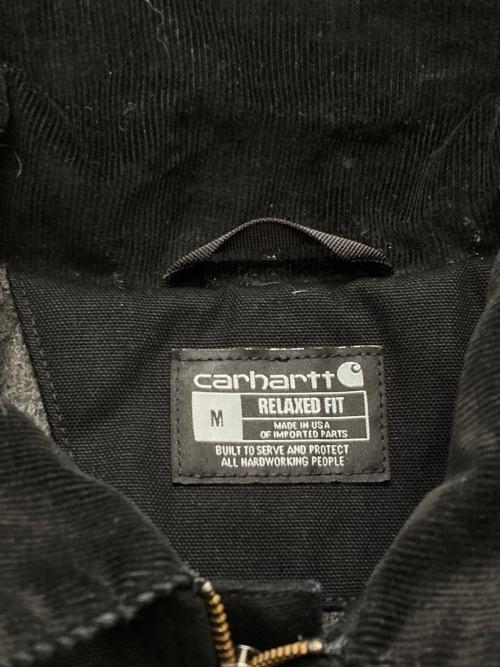 CarHartt（カーハート）CarHartt (カーハート) デトロイトジャケット ブラック サイズ:Mの古着・服飾アイテム