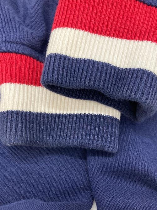POLO RALPH LAUREN（ポロ・ラルフローレン）POLO RALPH LAUREN (ポロ・ラルフローレン) スウェットコーチジャケット ネイビー サイズ:Mの古着・服飾アイテム