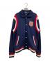 POLO RALPH LAUREN（ポロ・ラルフローレン）の古着「スウェットコーチジャケット」｜ネイビー