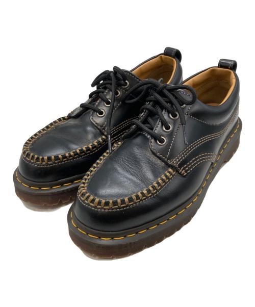 Dr.Martens（ドクターマーチン）Dr.Martens (ドクターマーチン) LOWELLレザーシューズ ブラック サイズ:UK7の古着・服飾アイテム