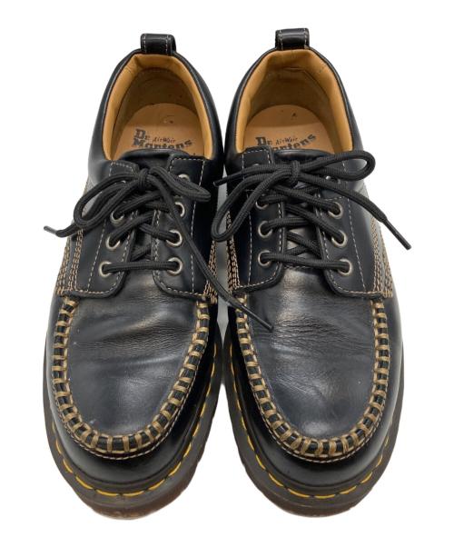 Dr.Martens（ドクターマーチン）Dr.Martens (ドクターマーチン) LOWELLレザーシューズ ブラック サイズ:UK7の古着・服飾アイテム