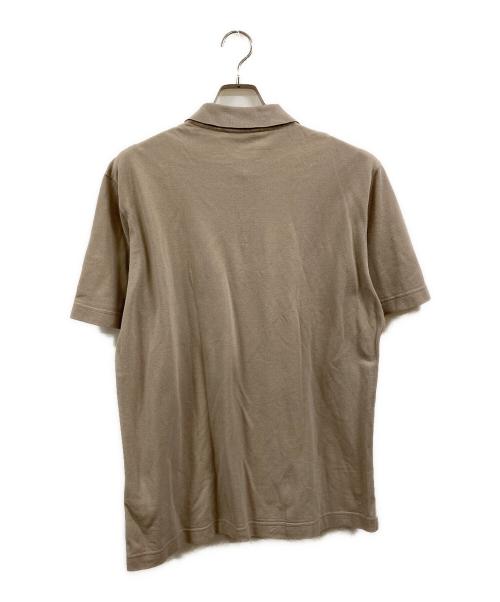 HERMES（エルメス）HERMES (エルメス) ポロシャツ ベージュ サイズ:XLの古着・服飾アイテム