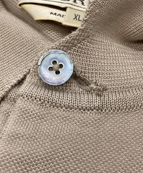 HERMES（エルメス）HERMES (エルメス) ポロシャツ ベージュ サイズ:XLの古着・服飾アイテム