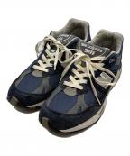 NEW BALANCEニューバランス）の古着「シューズ」｜ネイビー