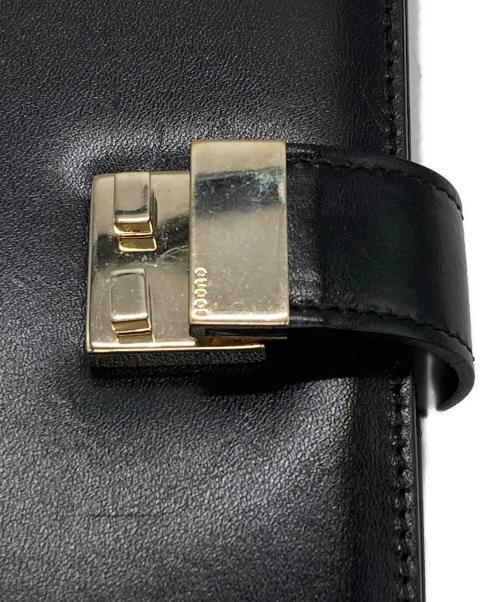 GUCCI（グッチ）GUCCI (グッチ) 手帳カバー ブラックの古着・服飾アイテム