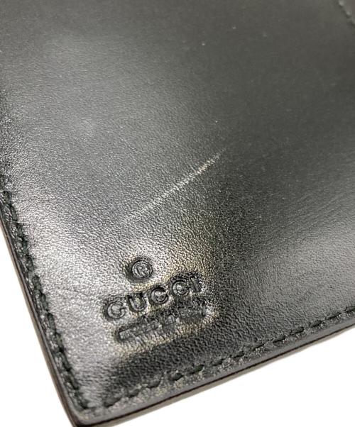 GUCCI（グッチ）GUCCI (グッチ) 手帳カバー ブラックの古着・服飾アイテム