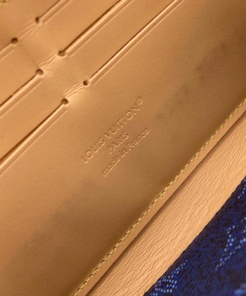 LOUIS VUITTON（ルイ ヴィトン）LOUIS VUITTON (ルイ ヴィトン) ジッピーウォレットホリゾンタル ブルーの古着・服飾アイテム
