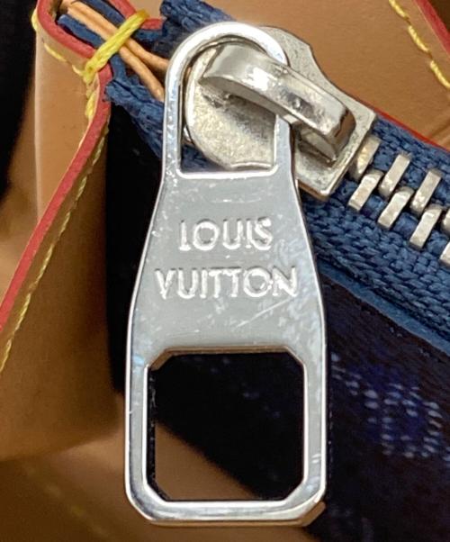 LOUIS VUITTON（ルイ ヴィトン）LOUIS VUITTON (ルイ ヴィトン) ジッピーウォレットホリゾンタル ブルーの古着・服飾アイテム