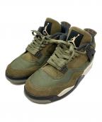NIKEナイキ）の古着「AIR JORDAN 4 RETRO SE CRAFT」｜オリーブ
