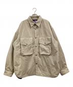 THE NORTHFACE PURPLELABELザ・ノースフェイス パープルレーベル）の古着「Corduroy Insulation Shirt Jacket」｜アイボリー